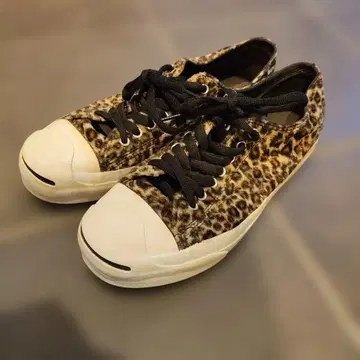 컨버스 빈티지 잭 파셀 레오파드 무늬 인조 모피 28