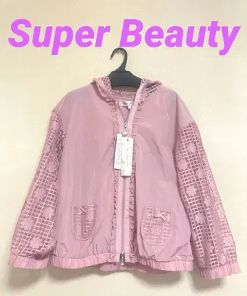 슈퍼 뷰티 레이스 후드티 42 핑크