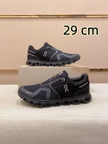 On Cloud 6 블랙 스니커즈 29 cm