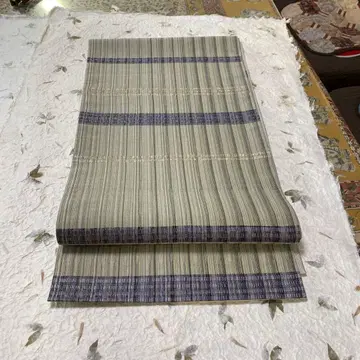 여름 그린과 네이비 후쿠로 오비 오시마 명주지 202509029