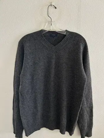 SHIPS 다크 그레이 V넥 스웨터 L