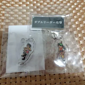 환상수호전 제비뽑기당 더블 리더 공격 협력 공격 아크릴 배지 & 참