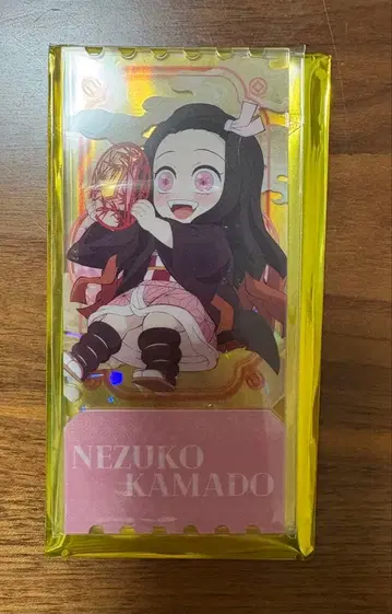 귀멸의 칼날 중국 한정판 아크릴 티켓 카마도 네즈코