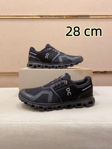 On Cloud 6 러닝화 블랙 28cm