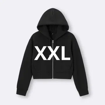 GU 더블 페이스 풀 집업 후드티 Q