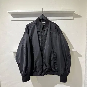 KATHARINE HAMNETT 블랙 MA-1 자켓