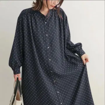 어반 리서치 도어스 도트 개더 원피스 새상품급