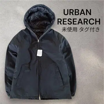 미사용 URBAN RESEARCH 후디 자켓 블랙 M