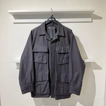 다크 그레이 밀리터리 자켓