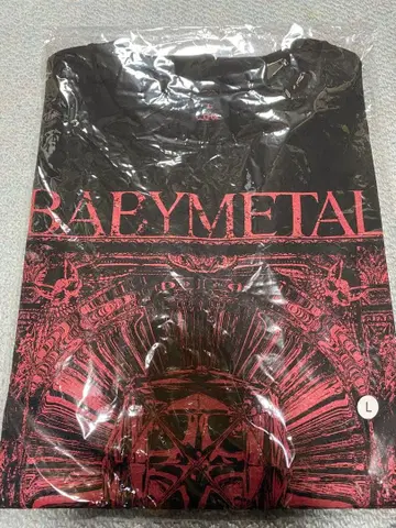 2025년 THE ONE 티셔츠 BABYMETAL L 사이즈 블랙