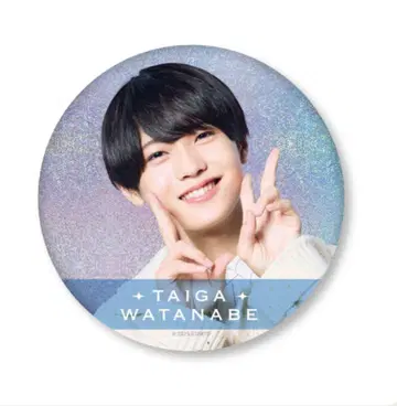 캔뱃지 와타나베 타이거 2개