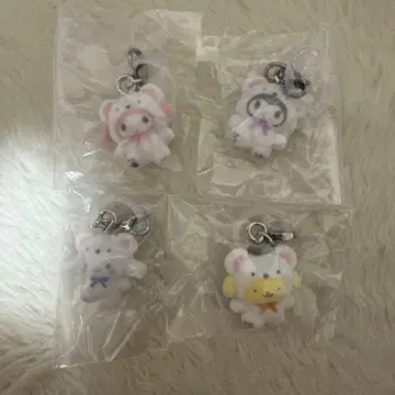 산리오 가챠가챠 메지루시 참 포근포근 스노우