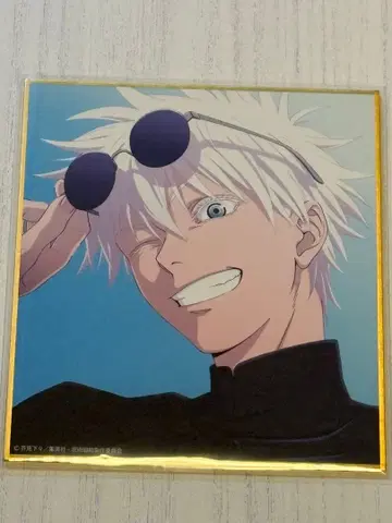 애니메이션 주술회전전 고죠 사토루 회옥옥절 색지