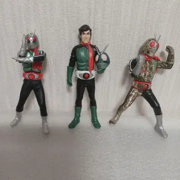 HG 가면라이더 개조인간편 스페시움 광선편 홍고 타케시편 3종 세트