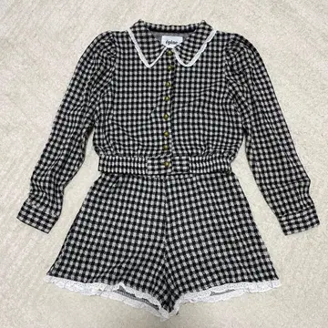 epine 깅엄 체크 셋업