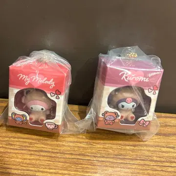 산리오 캐릭터즈 미니어처 패키지 컬렉션 마이멜로디 쿠로미