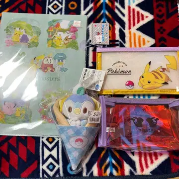 포켓몬 포켓피스 캐릭터 굿즈 세트