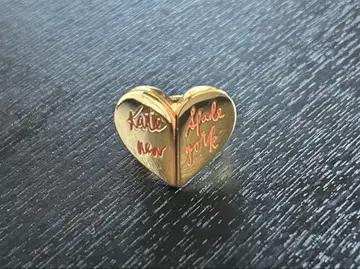 케이트 스페이드 하트 모양 반지 골드