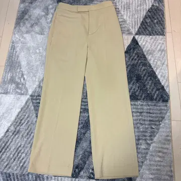 NOBLE 트윌 크로스 스트레이트 팬츠