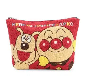 레어 호빵맨 사가 파우치 호빵맨과 치즈 데님지