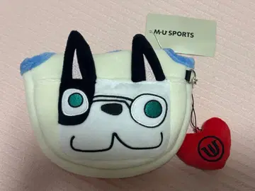 M-U SPORTS 퍼터용 골프헤드커버 화이트