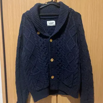LHP 케이블 니트 가디건