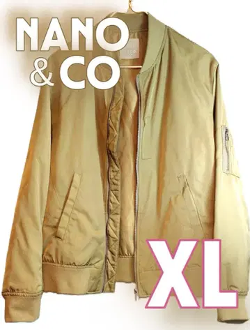 [ 새상품급 ] NANO & CO MA-1 자켓 카키색 XL 사이즈