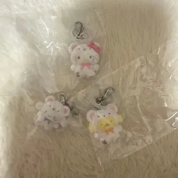 산리오 메지루시 액세서리 포근포근 스노우