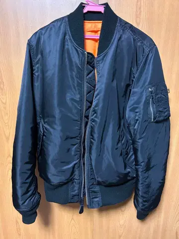 MA-1 플라이트 자켓 블랙