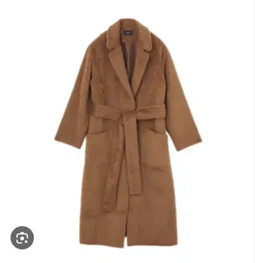 EMODA 브라운 롱 코트