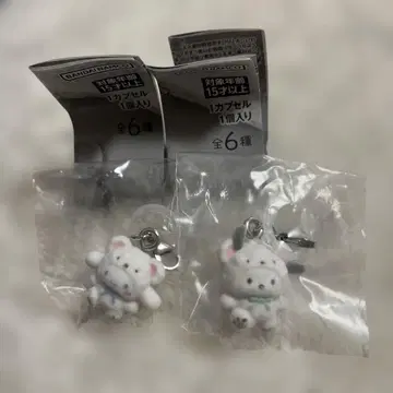 표시 액세서리 복슬복슬 스노우 2개 세트