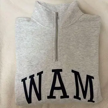 WATWING WAM 하프 지퍼 후드티 L