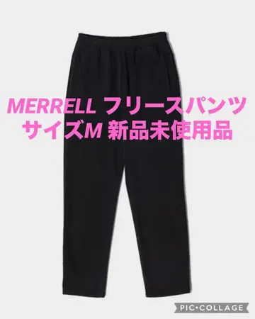 [ 새상품 M ] MERRELL 머렐 플리스 팬츠 남성용 블랙
