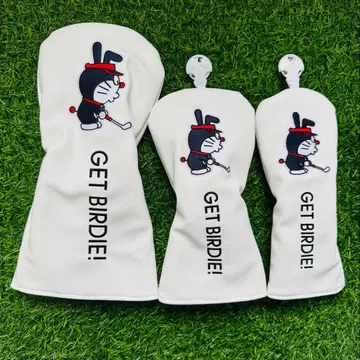 새상품 3 도라에몽 골프 클럽 헤드커버 1+3W+UT 화이트
