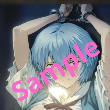 에반게리온 아야나미 레이 A4 포스터 동인 팬 아트 애니메이션 고품질