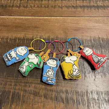 세트 스누피 오너먼트 키링 크리스마스 핸드메이드