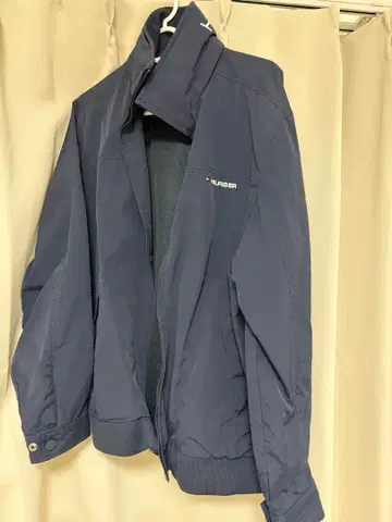 HILFIGER 네이비 나일론 자켓