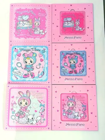 Mezzo Piano 아크릴 코스터 3장 세트