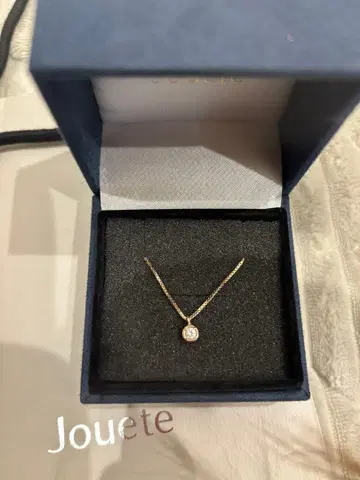 Jouete 핑크 골드 목걸이