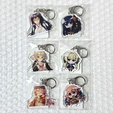 아마카노 & 아마카노+ 스크래치 C상 아크릴 키링 전6종 b