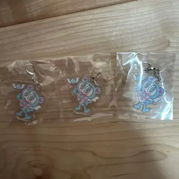 엔젤 블루 나루미야 캐릭터즈 아크릴 참 4개 점포 한정판