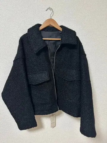 블랙 플리스 자켓 M 사이즈