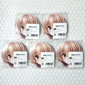 아마카노 & 아마카노+ 스크래치 D상 호시카와 코하루 캔뱃지 5점