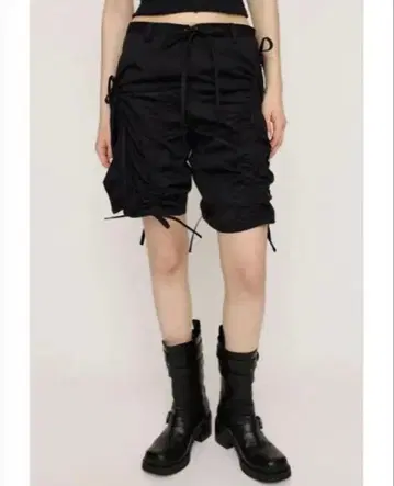 SLY 드로스트링 하프 팬츠