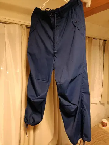 블루 카고 팬츠 M