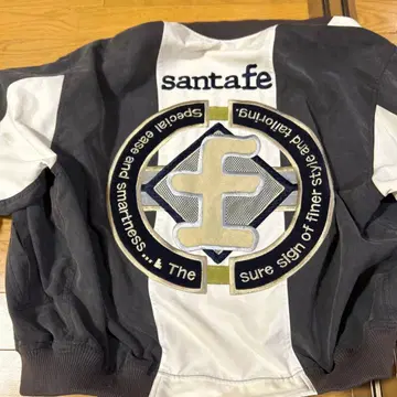 santa fe 그래픽 프린트 나일론 자켓