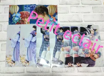 새벽의 연화 B5 사이즈 클리어 파일 5패턴 8장 세트 (꽃과 꿈 부록)