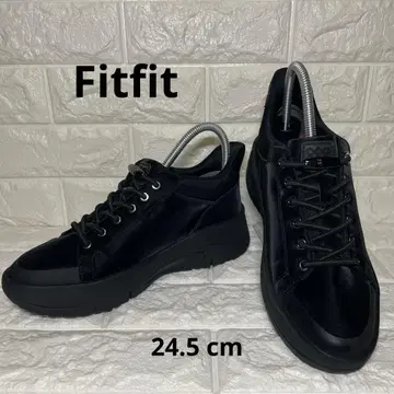 fitfit 핏핏 통굽 스니커즈 24.5cm 블랙