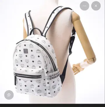 MCM 백팩 화이트