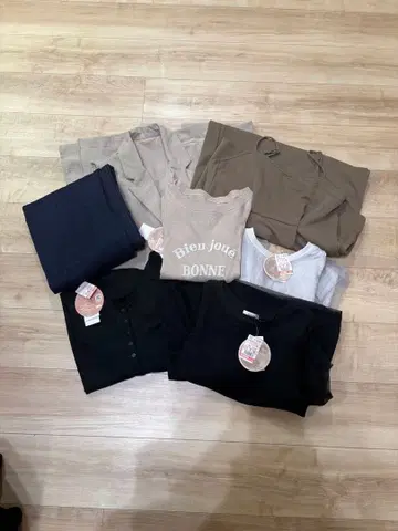 미사용 새상품 7점 미색 코디 묶음 판매